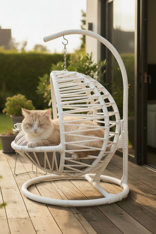 La Tahzen -Handgemachtes Katzenbett für Katzen & kleine Hunde – Premium Haustierbett