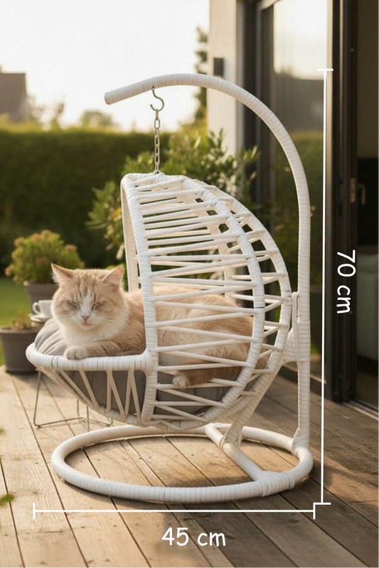 La Tahzen -Handgemachtes Katzenbett für Katzen & kleine Hunde – Premium Haustierbett