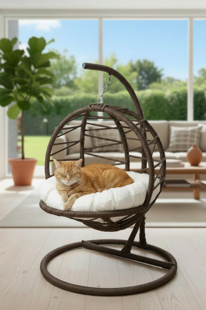 La Tahzen - Handgemachtes Katzenbett für Katzen & kleine Hunde – Premium Haustierbett