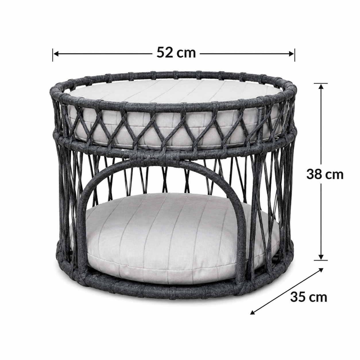 Hakem – Handmade Cat Bed for Cats & Small Dogs – Premium Pet Bed