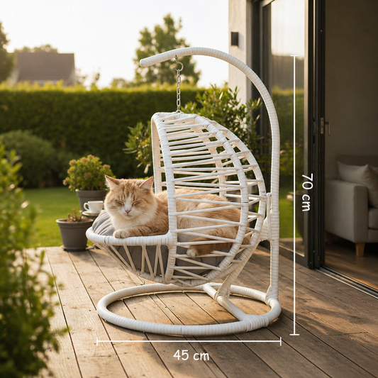La Tahzen - Handgemachtes Katzenbett für Katzen & kleine Hunde – Premium Haustierbett