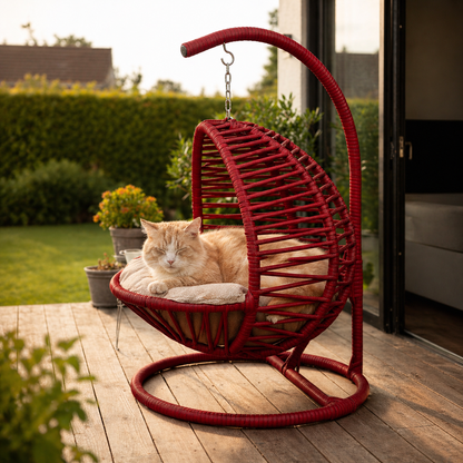 La Tahzen - Handmade Cat Bed for Cats & Small Dogs - Premium Pet Bed
