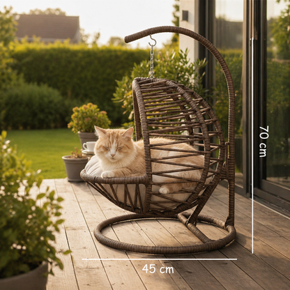 La Tahzen - Handmade Cat Bed for Cats & Small Dogs - Premium Pet Bed
