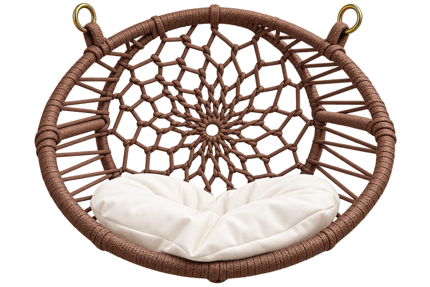 Celil Radiator Cat Bed - Hand-Woven Hanging Lounger for Cats/Small Dogs with Soft Cushion, 52×35×20 cm