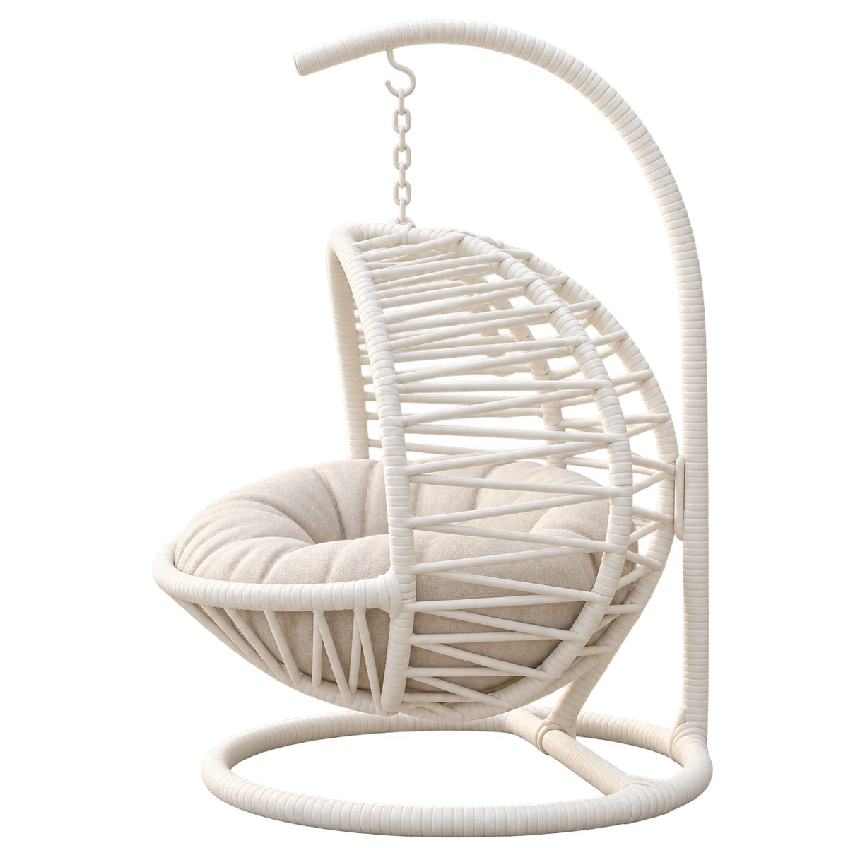 La Tahzen XL – Lit suspendu fait main pour chats et petits chiens Ø 55 × H 75 cm
