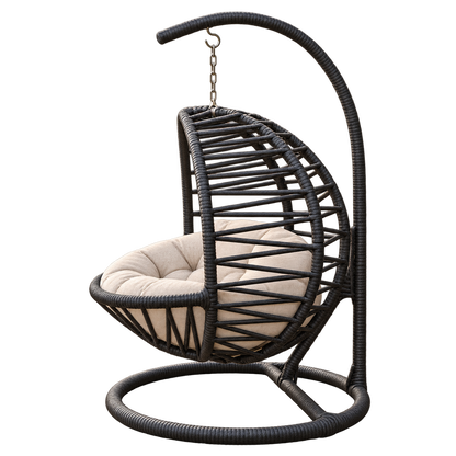 La Tahzen XL – Lit suspendu fait main pour chats et petits chiens Ø 55 × H 75 cm