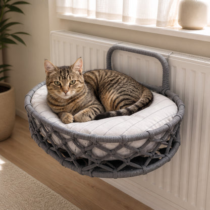 Celil – Heizkörper- und Bettkantenliege für Katzen & kleine Hunde