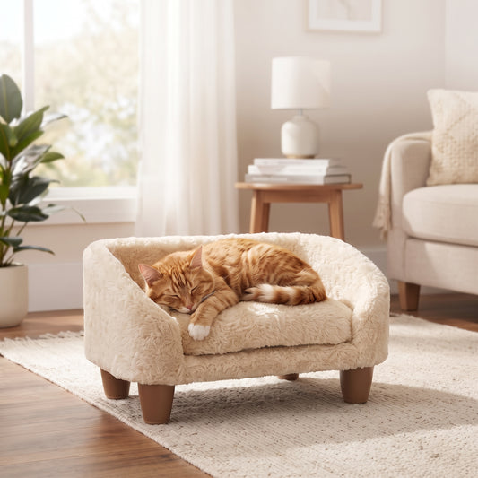 Aziz – Soft Pet Sofa for Cats & Small Dogs