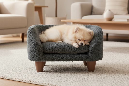Katzenbett & Hundebett – Weiches Haustiersofa „Aziz“ mit kostenlosem Versand
