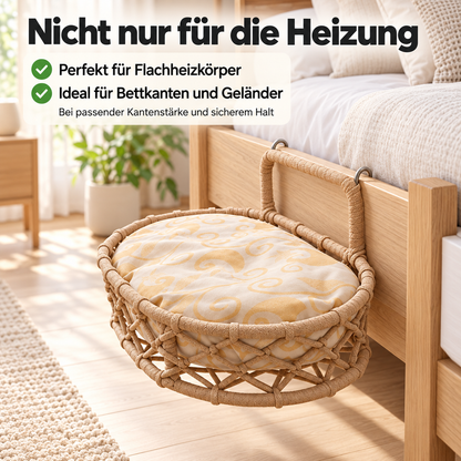 Celil – Heizkörper- und Bettkantenliege für Katzen & kleine Hunde