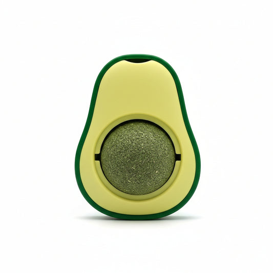 Pallina all'avocado e menta per gatti – Gioco interattivo per gatti con menta