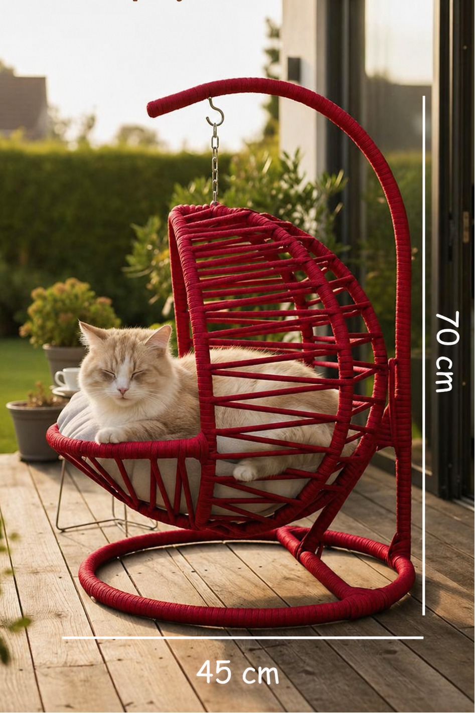 La Tahzen - Handmade Cat Bed for Cats & Small Dogs - Premium Pet Bed